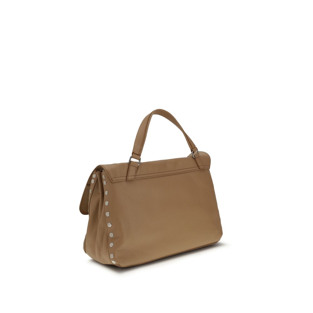 Zanellato Brown Calf Leather Bos Taurus Shoulder Bag - ClickThatClicks 