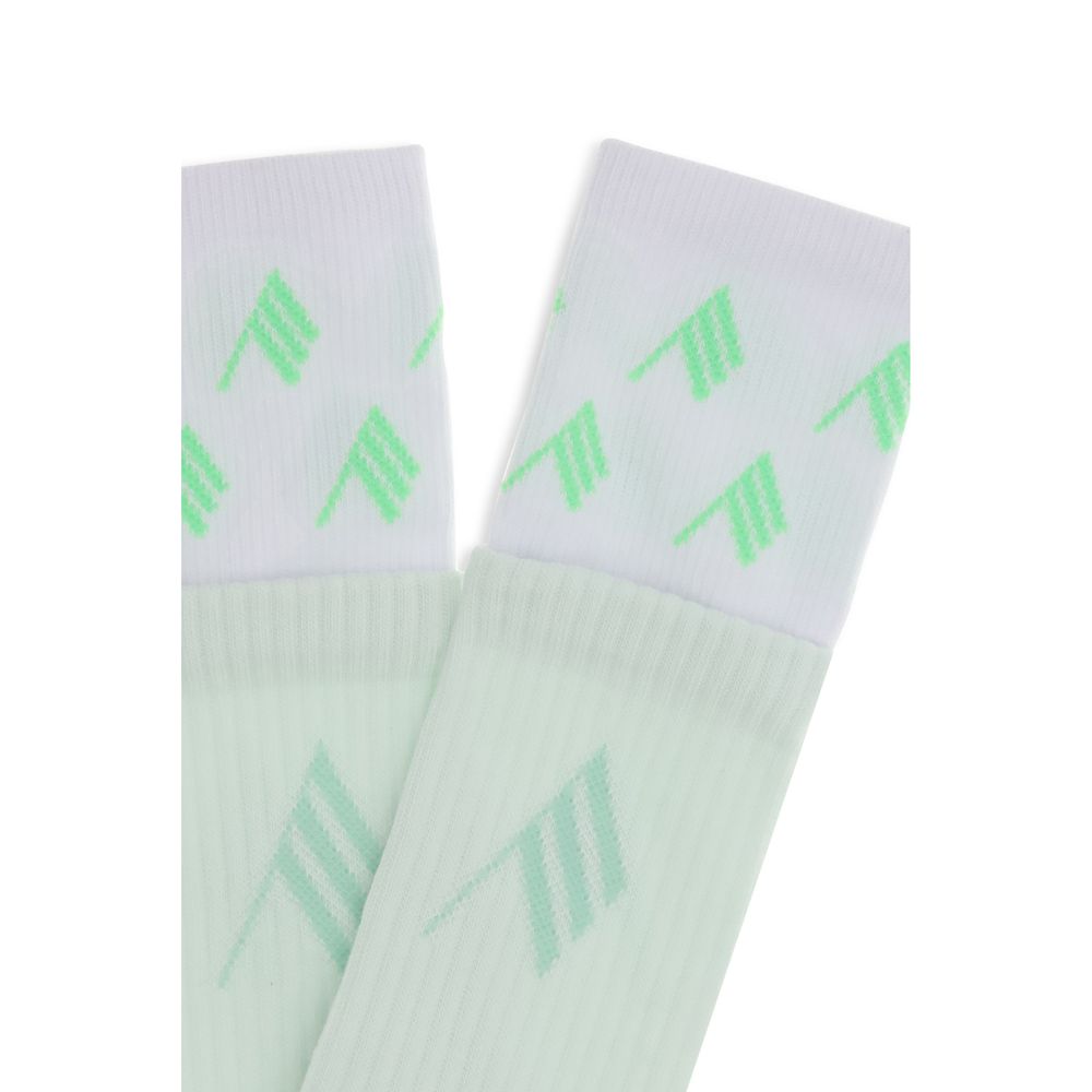 The Attico Bicolor Cotton Socks - ClickThatClicks 