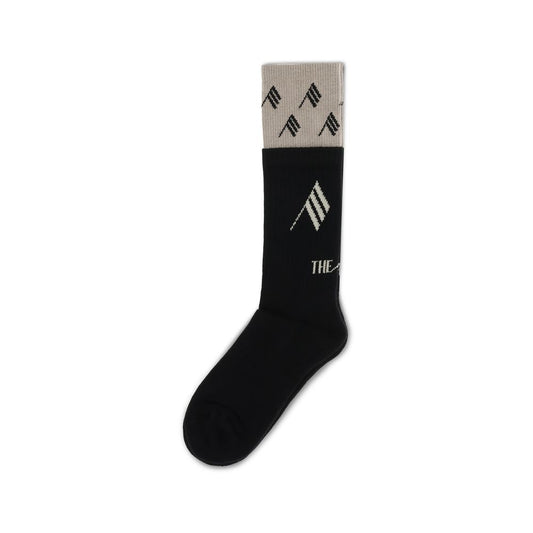 The Attico Black Cotton Socks - ClickThatClicks 