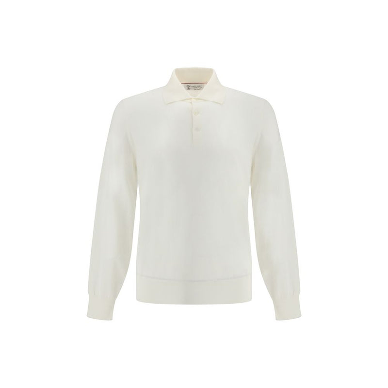Brunello Cucinelli Cream Cotton Shirt