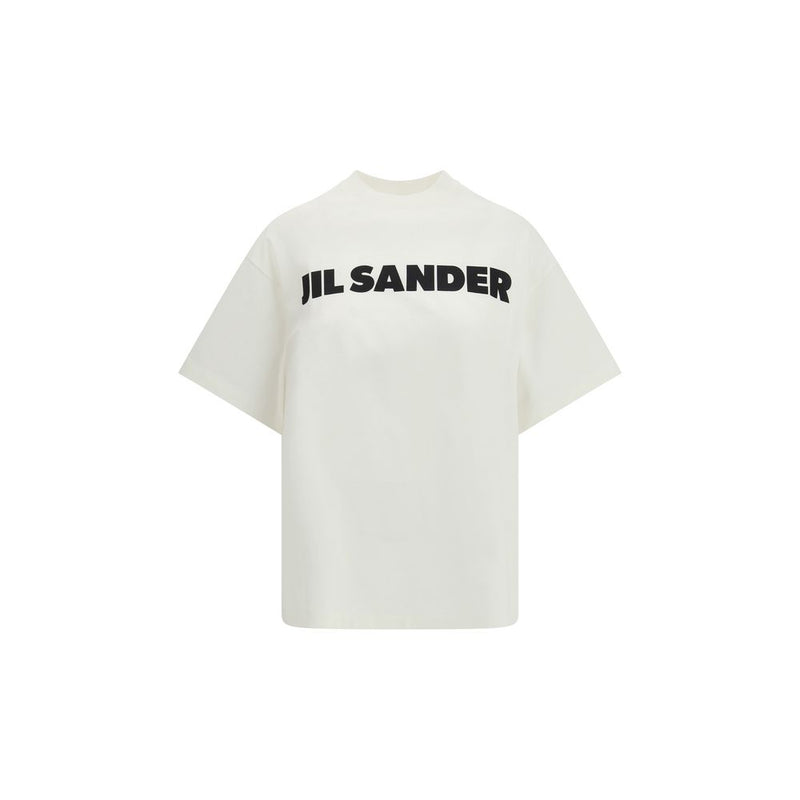 Jil Sander Cream Cotton T-Shirt