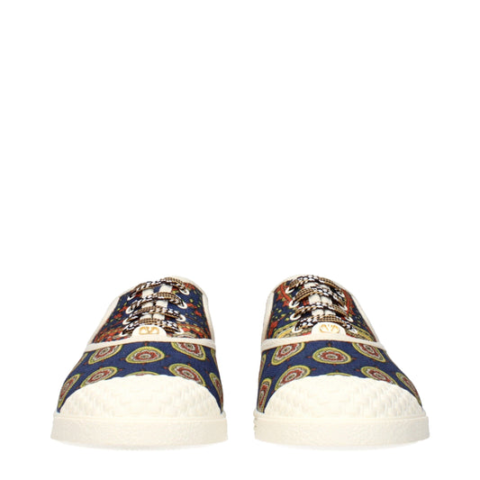 Valentino Garavani Multicolor Fabric Low Top Sneakers - ClickThatClicks 