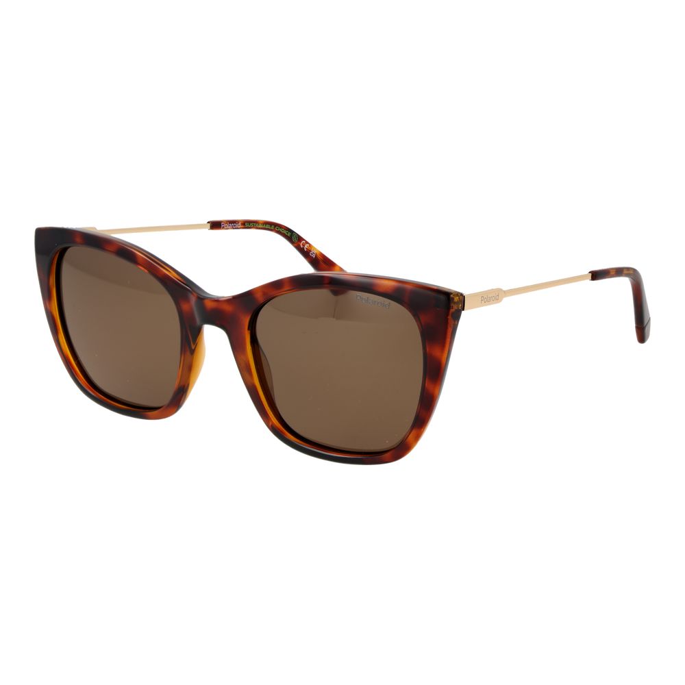 Polaroid Brown Plastic Sunglasses