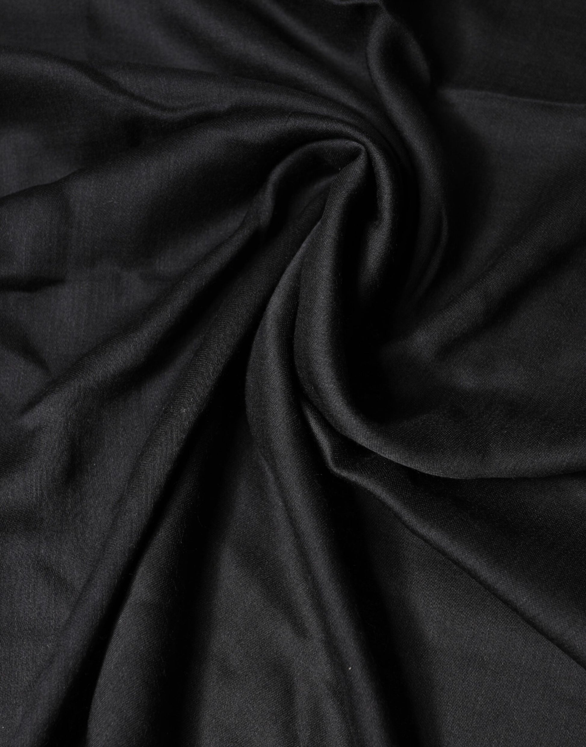 Dolce & Gabbana Black Lace Stole Neck Wrap Shawl Scarf - ClickThatClicks 