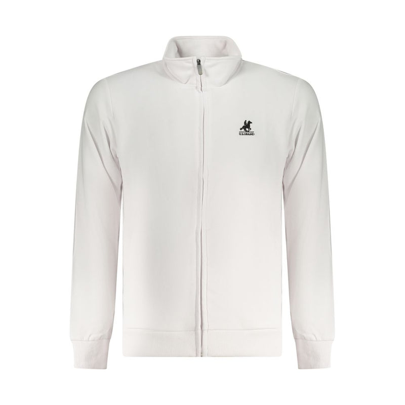 U.S. Grand Polo White Cotton Sweatshirt