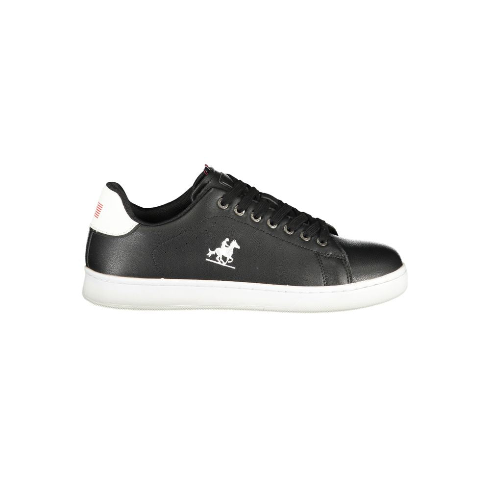 U.S. Grand Polo Black Polyester Sneaker