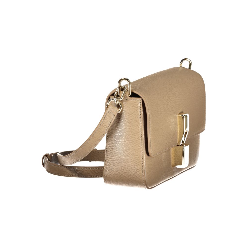 Furla Beige Leather Women Bag - ClickThatClicks 