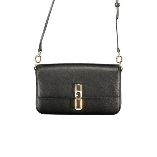 Furla Nero Leather Women Handbag - ClickThatClicks 