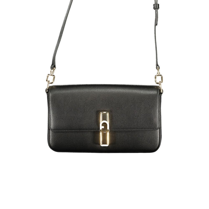 Furla Nero Leather Women Handbag