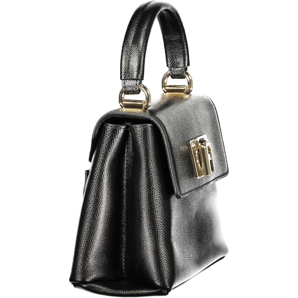 Furla Nero Leather Women Handbag - ClickThatClicks 
