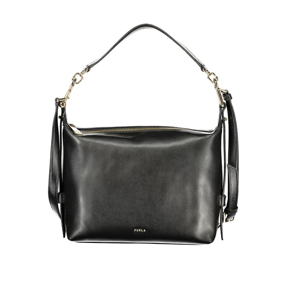 Furla Nero Leather Women Bag - ClickThatClicks 