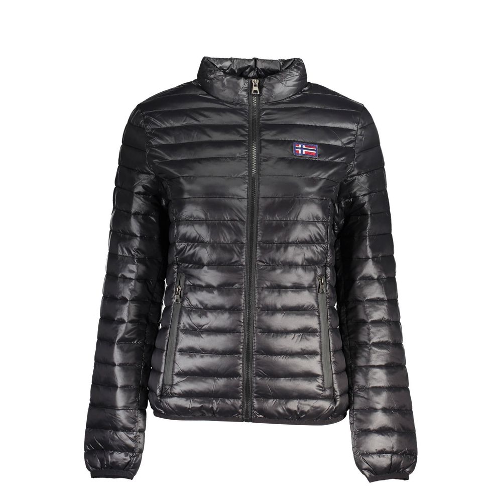 Norway 1963 Black Polyamide Women's Jacket - ClickThatClicks 