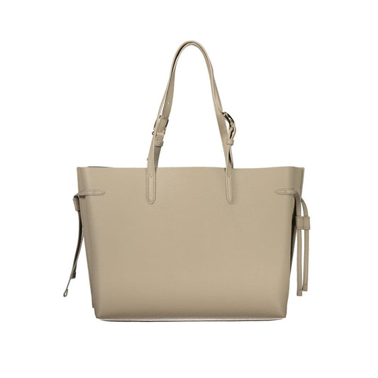 Furla Beige Leather Women Handbag - ClickThatClicks 