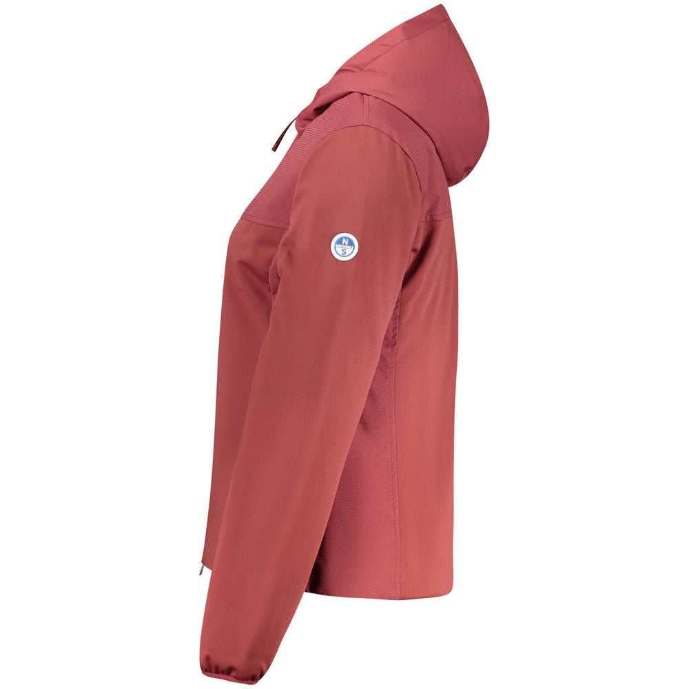 North Sails Rosso Polyester Women Jacket - ClickThatClicks 