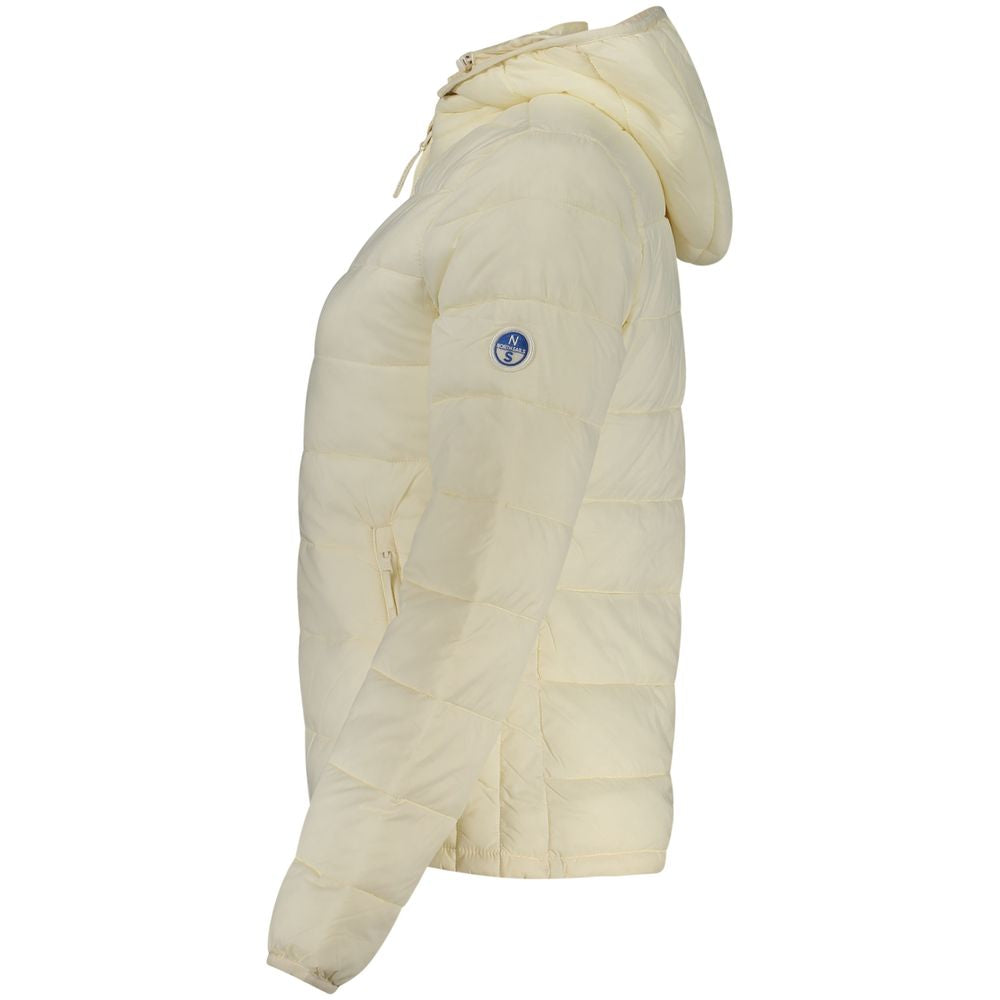 North Sails White Polyester Women's Jacket - ClickThatClicks 