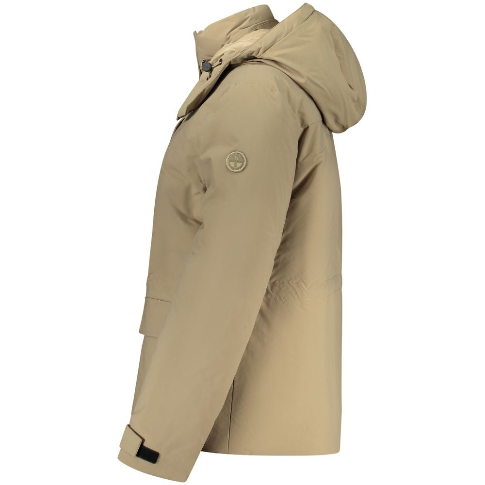 North Sails Marrone Polyester Woman Jacket - ClickThatClicks 