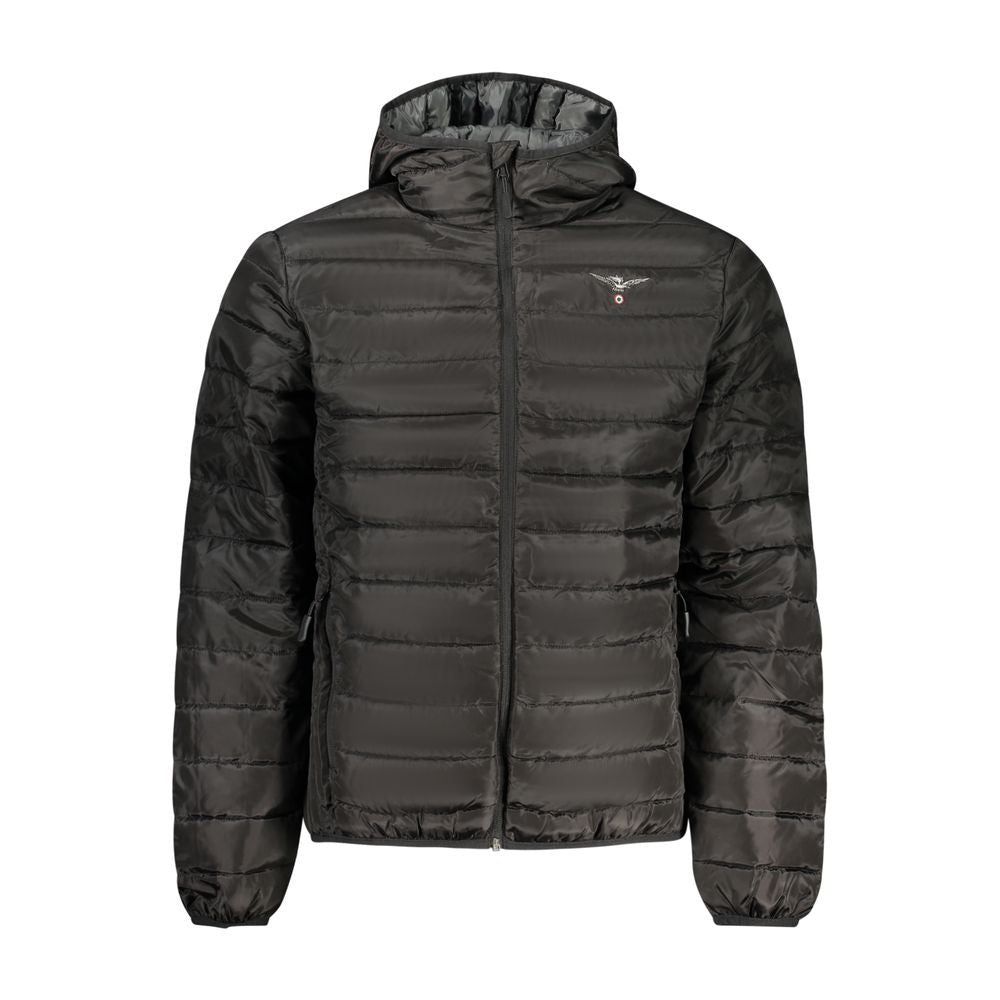 Accademia Militare Nero Polyester Men's Jacket - ClickThatClicks 