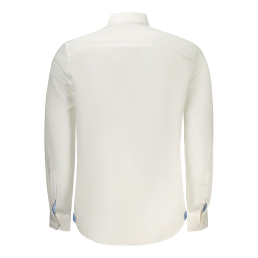 North Sails White Cotton Men's Shirt - ClickThatClicks 