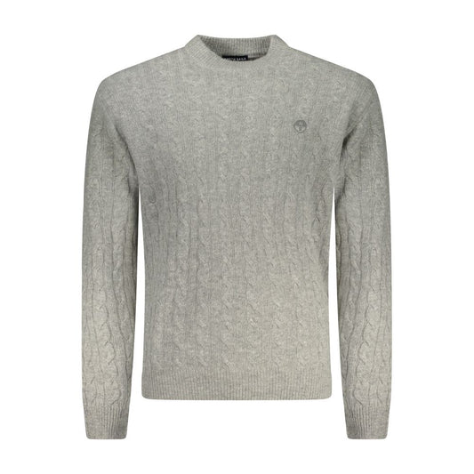 North Sails Grigio Poliammide Men Sweater - ClickThatClicks 