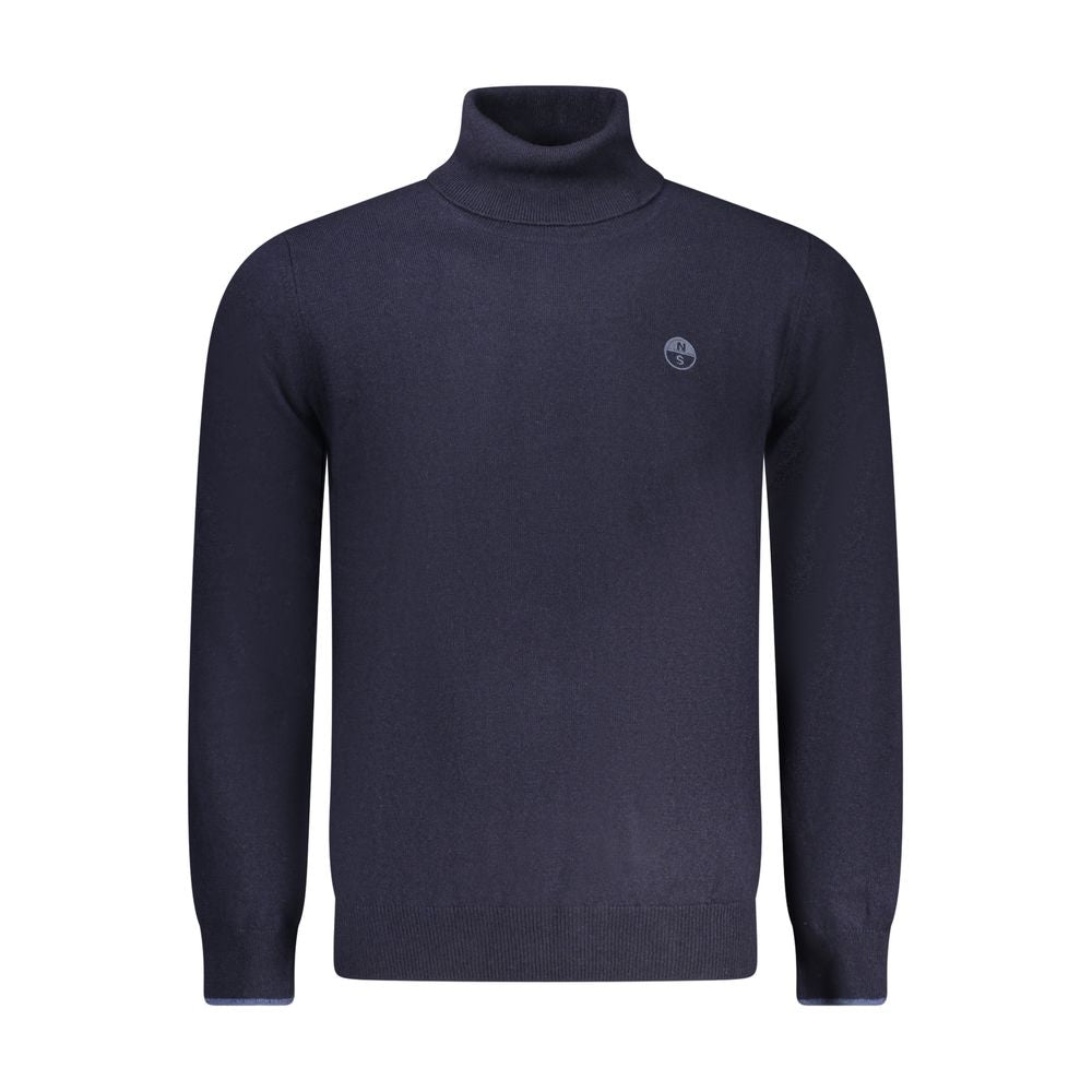 North Sails Blue Polyamide Men's Sweater - ClickThatClicks 