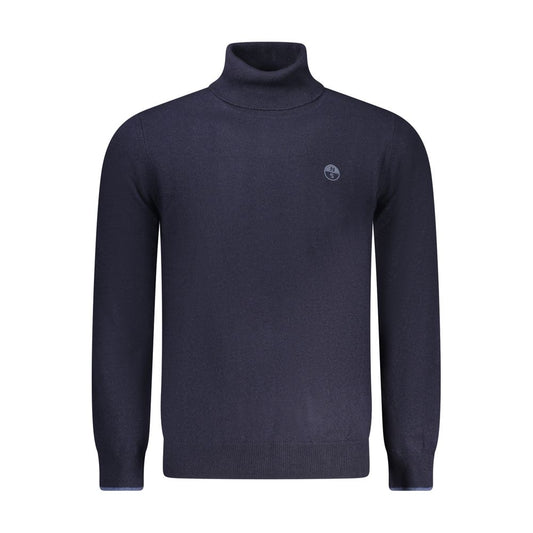 North Sails Blue Polyamide Men's Sweater - ClickThatClicks 