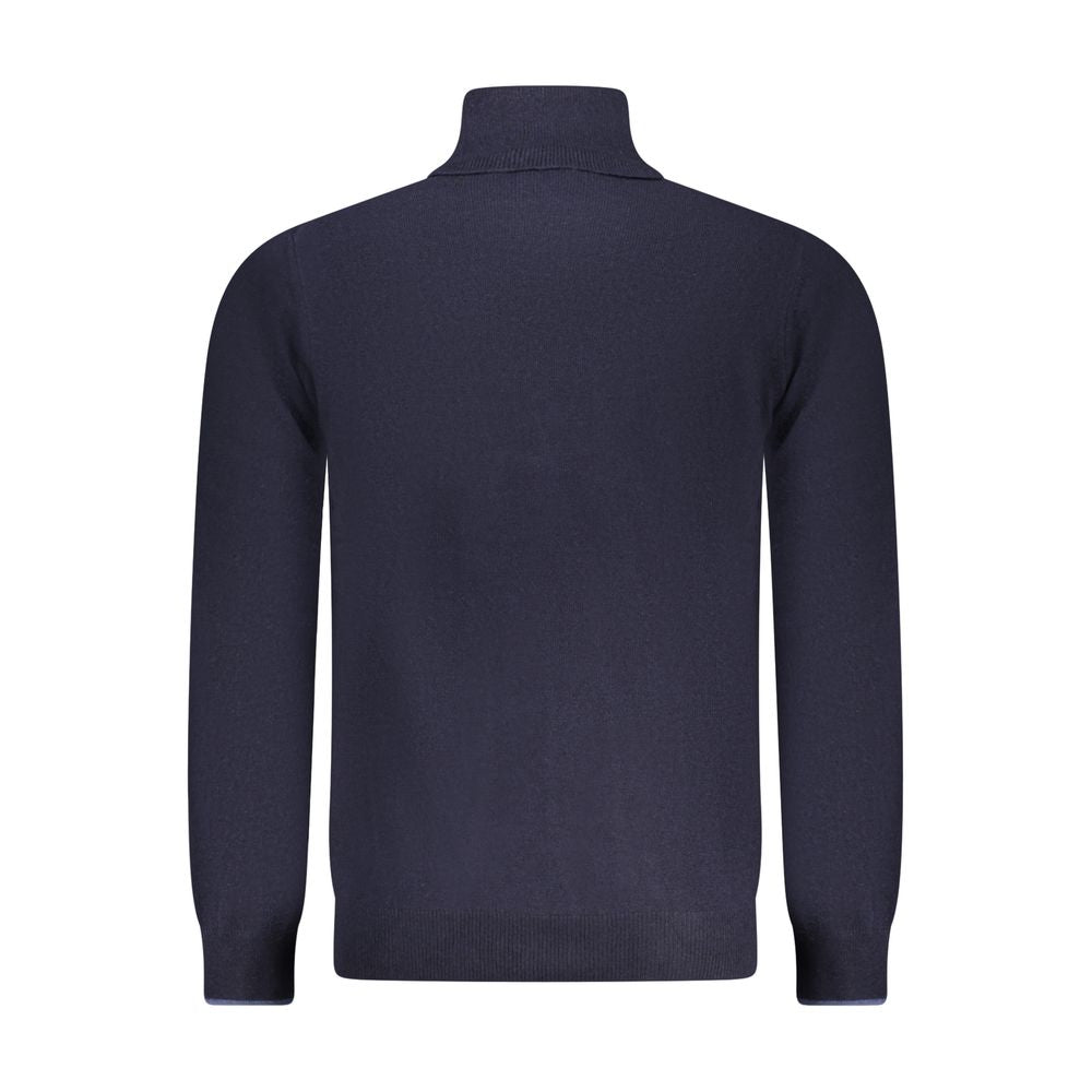 North Sails Blue Polyamide Men's Sweater - ClickThatClicks 