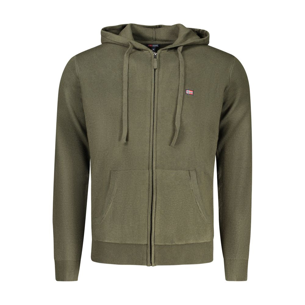 Norway 1963 Verde Poliammide Men Cardigan - ClickThatClicks 