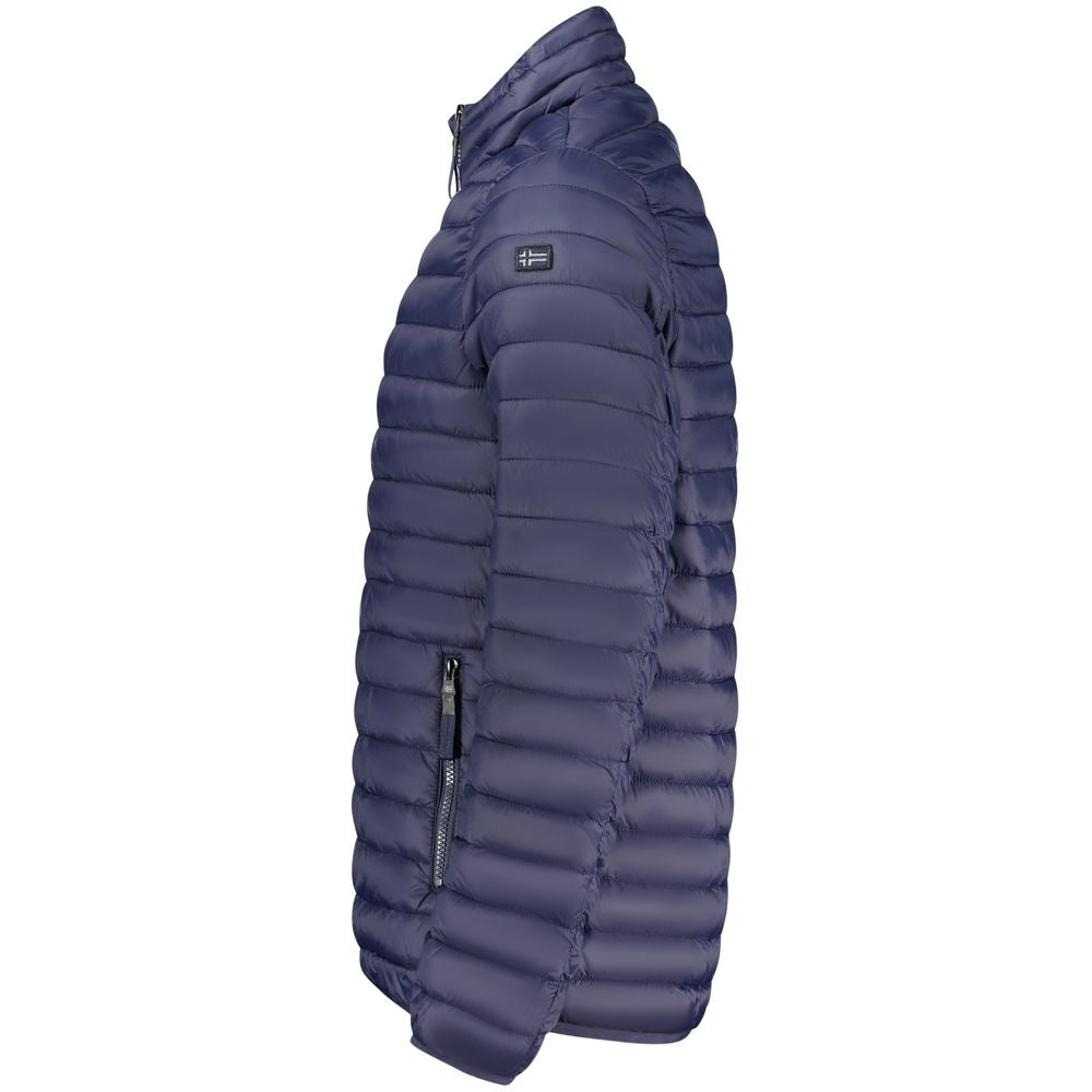 Norway 1963 Blu Poliammide Men's Jacket - ClickThatClicks 