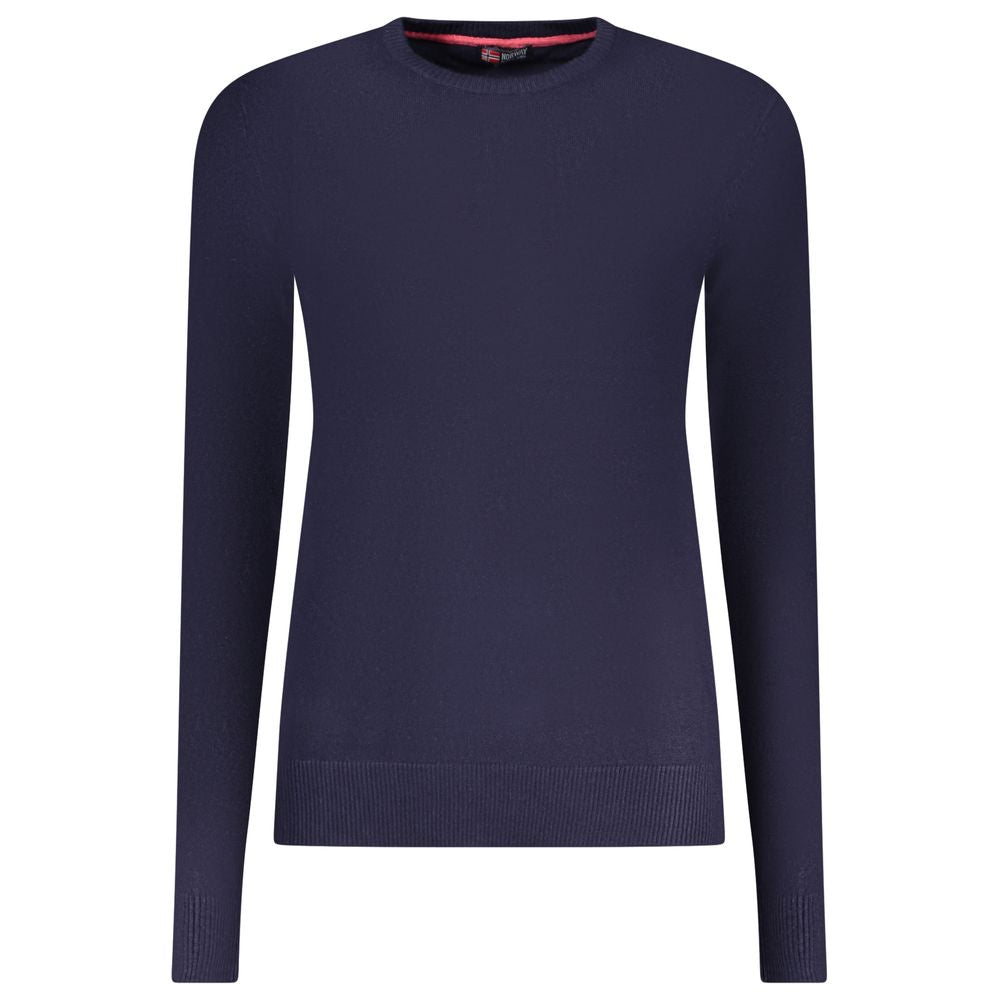 Norway 1963 Blu Viscose Donna Maglia - ClickThatClicks 
