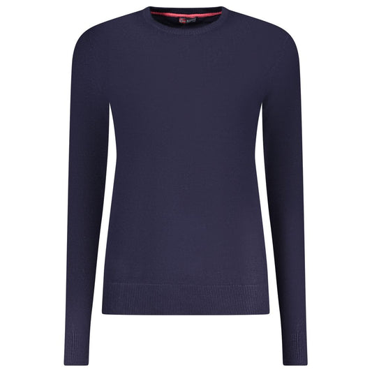 Norway 1963 Blu Viscose Donna Maglia - ClickThatClicks 