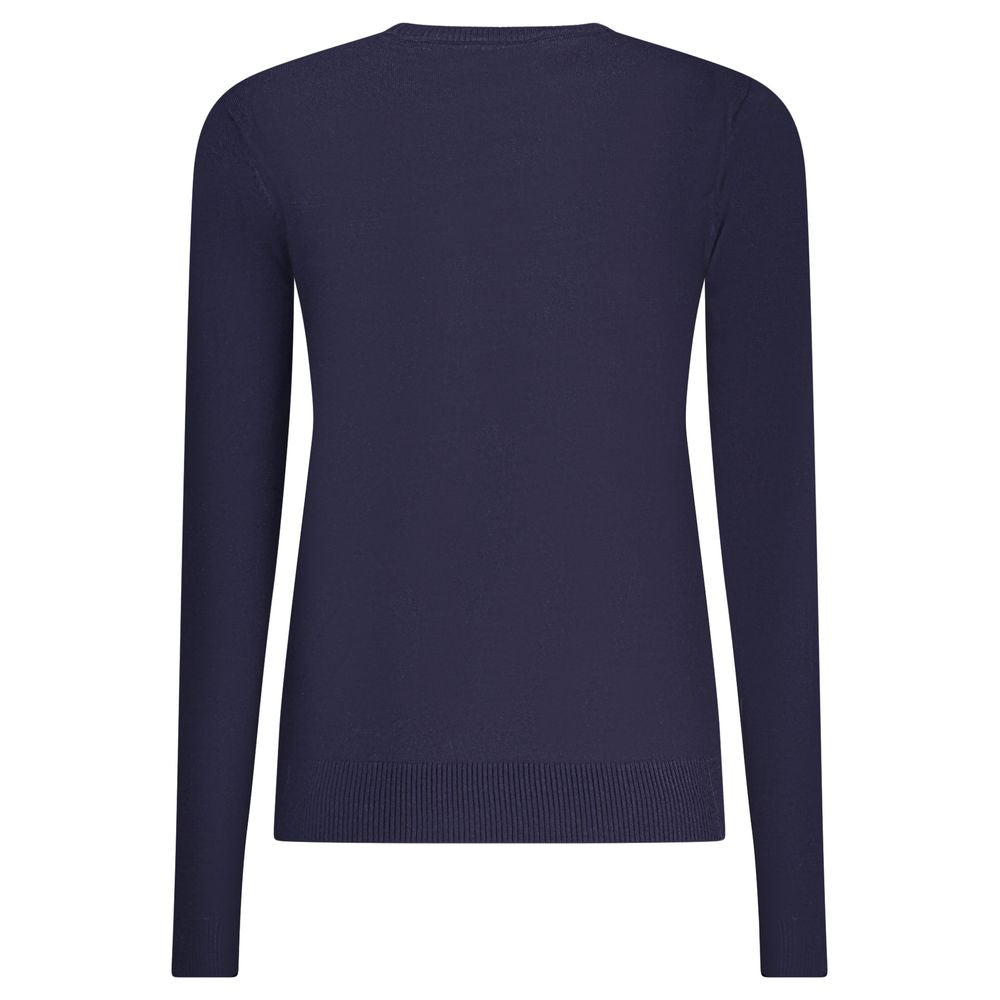 Norway 1963 Blu Viscose Donna Maglia - ClickThatClicks 