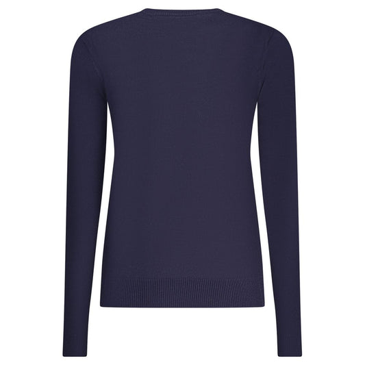 Norway 1963 Blu Viscose Donna Maglia - ClickThatClicks 