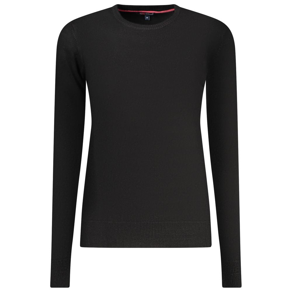 Norway 1963 Black Viscose Women Sweater - ClickThatClicks 