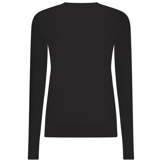 Norway 1963 Black Viscose Women Sweater - ClickThatClicks 