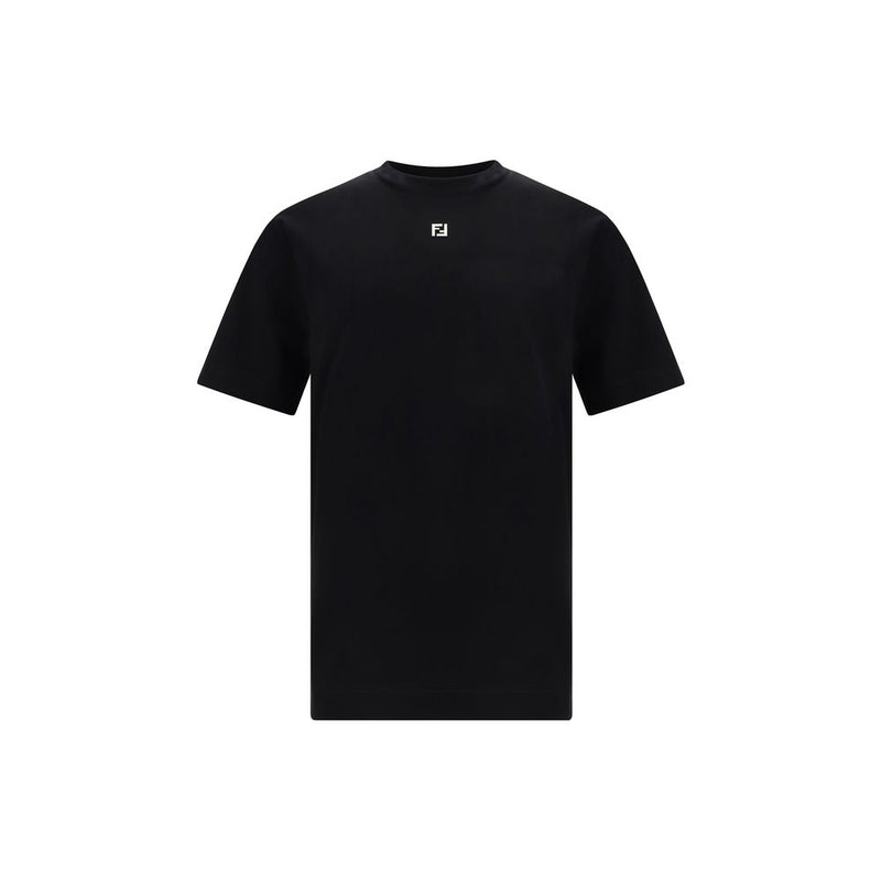 Fendi Black Cotton T-Shirt