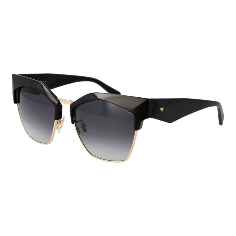 Police Black Plastic Sunglasses