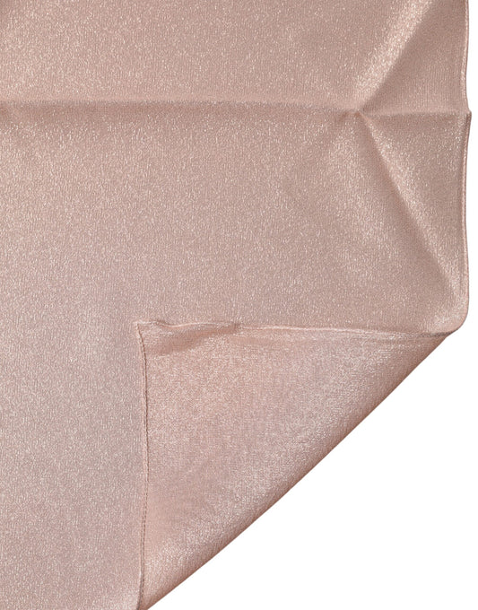 Dolce & Gabbana Light Pink Silk Blend Square Foulard 87.5cm x86.5cm Scarf