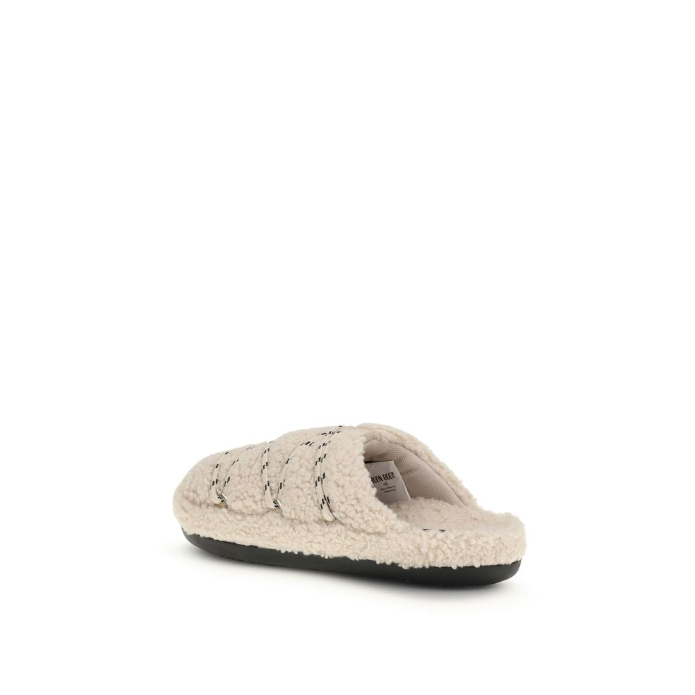 Moon Boot Beige Polyamide Flats - ClickThatClicks 