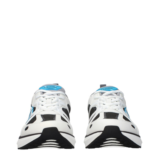 Valentino Garavani White Fabric Athletic Sneakers - ClickThatClicks 