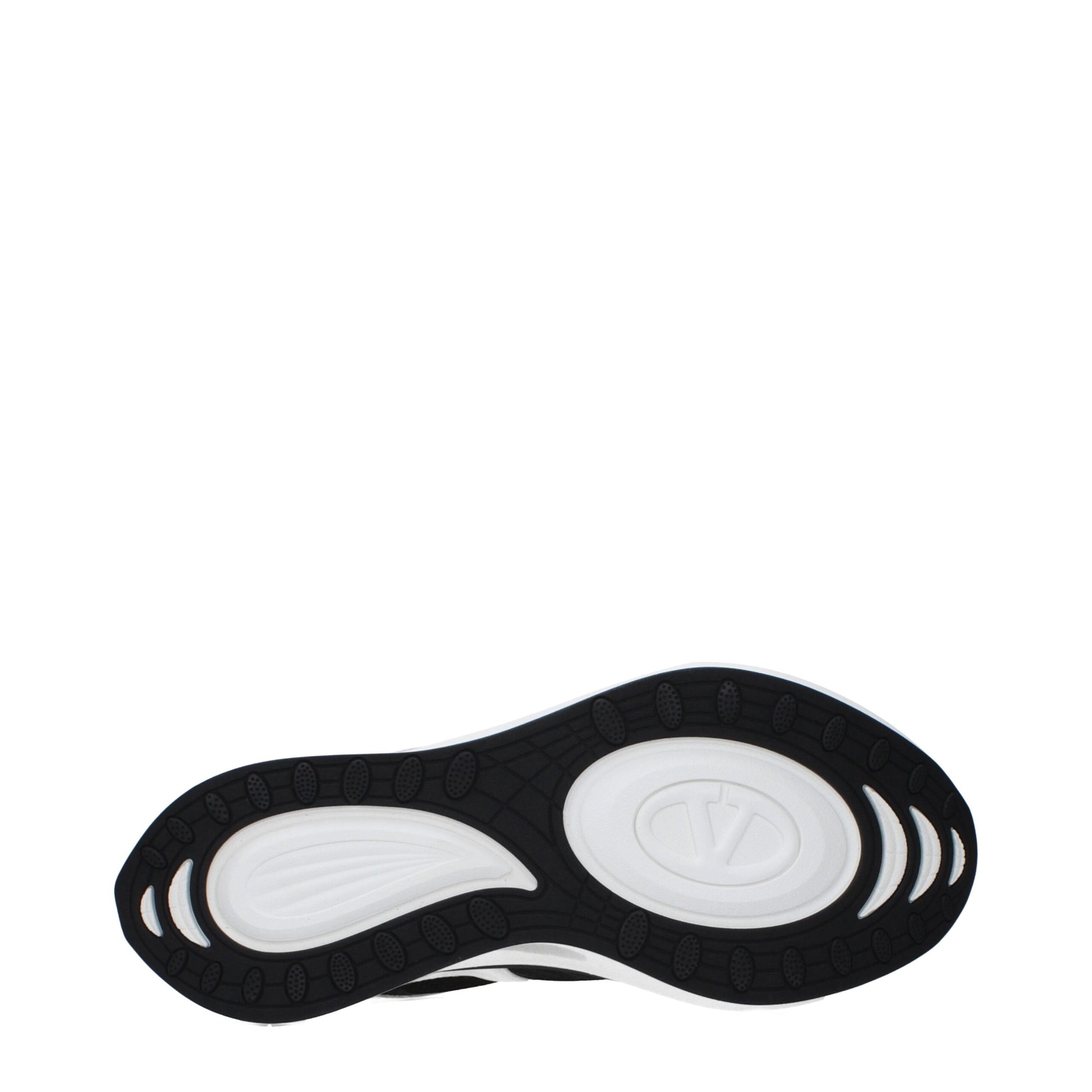 Valentino Garavani White Fabric Athletic Sneakers - ClickThatClicks 