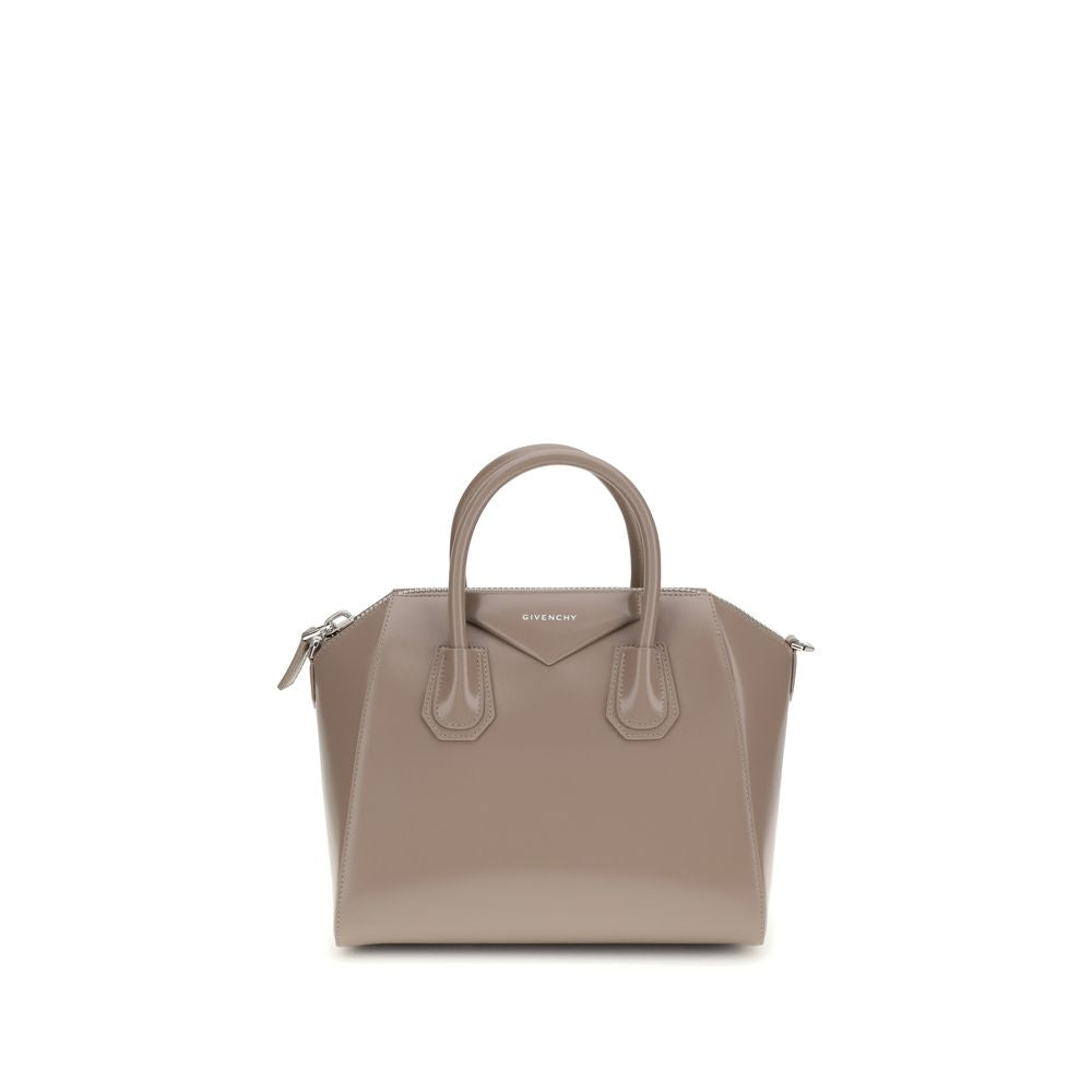 Givenchy Gray Calf Leather Bos Taurus Shoulder Bag - ClickThatClicks 