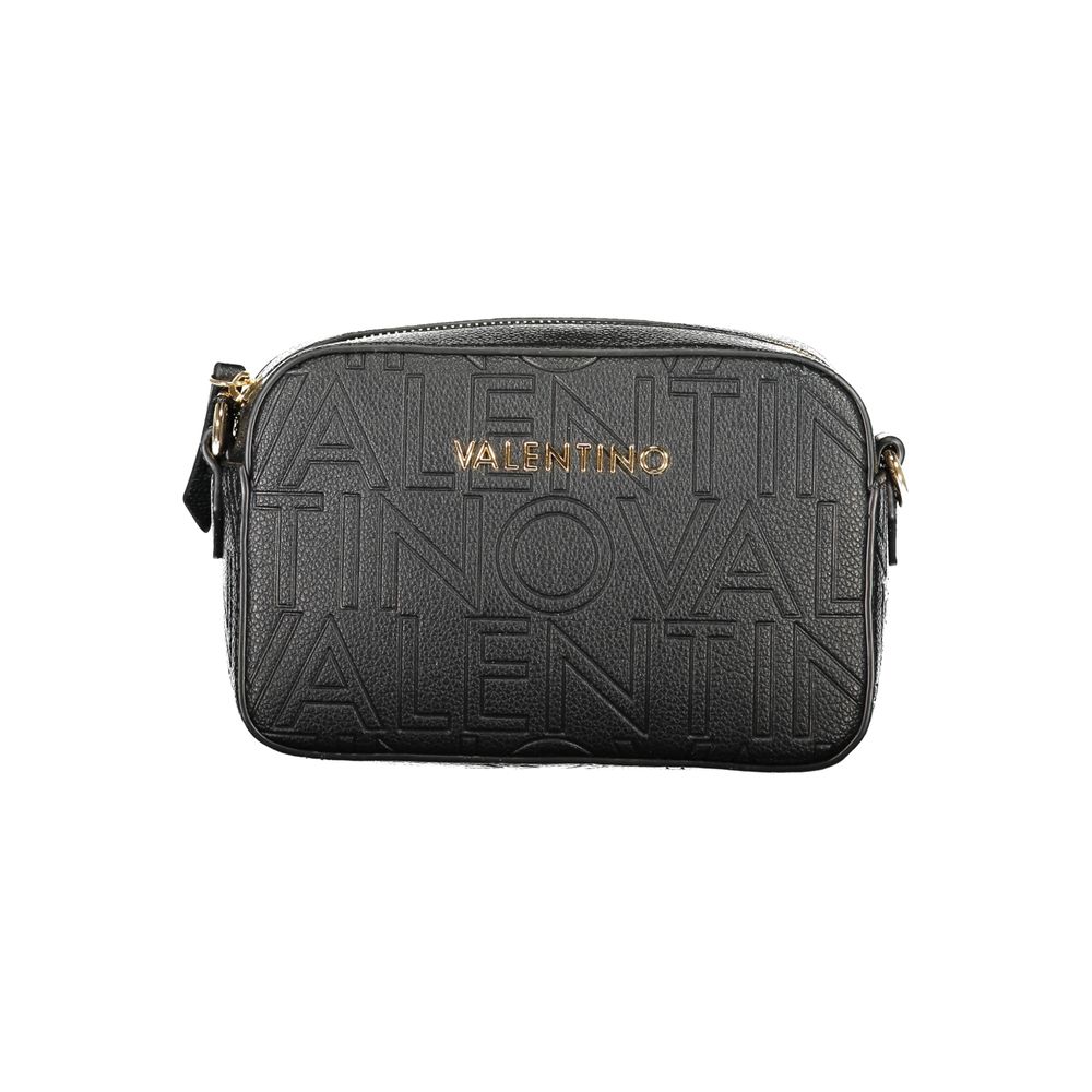 Mario Valentino Black Polyurethane Women Handbag