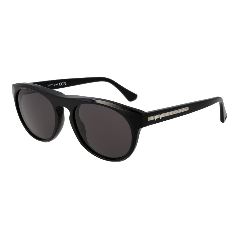 Web Black Acetate Sunglasses - ClickThatClicks 