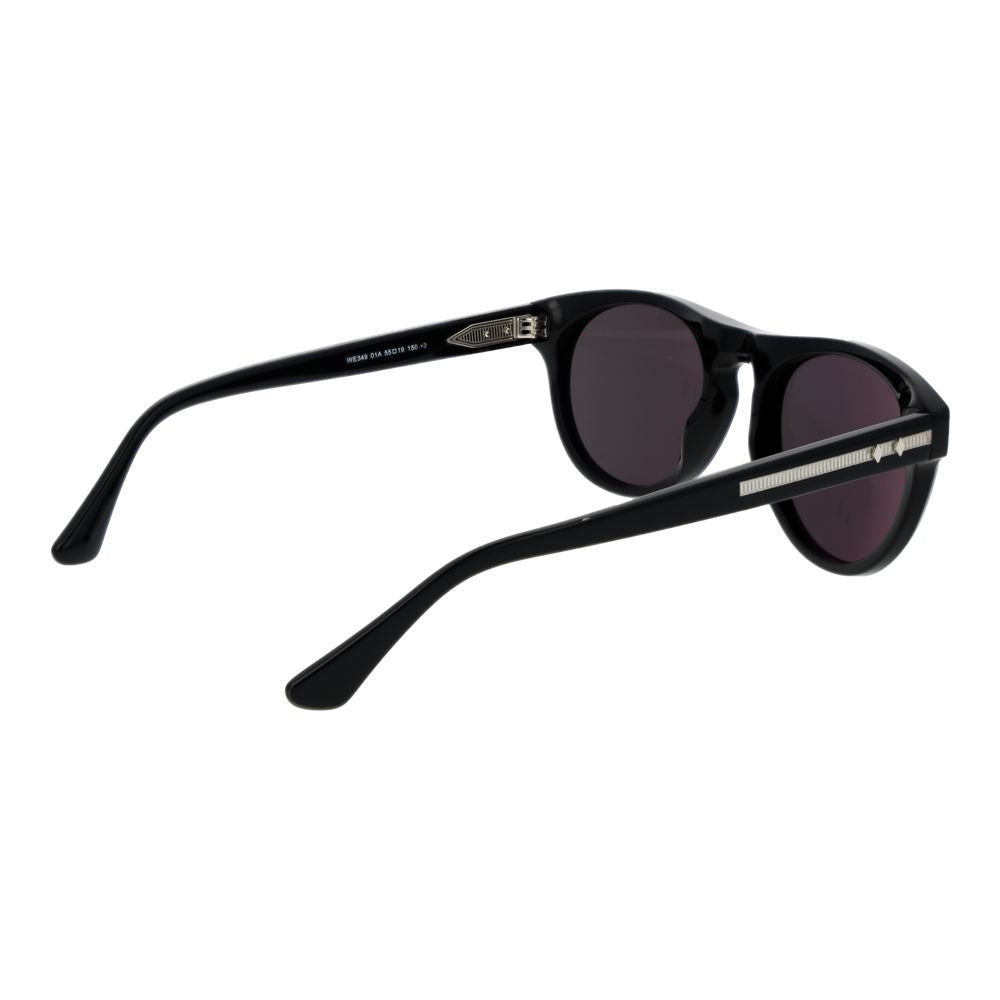 Web Black Acetate Sunglasses - ClickThatClicks 