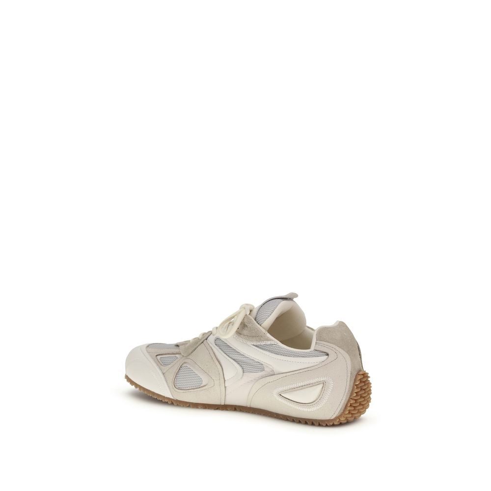 Axel Arigato Beige Calf Leather Bos Taurus Low Top Sneakers - ClickThatClicks 