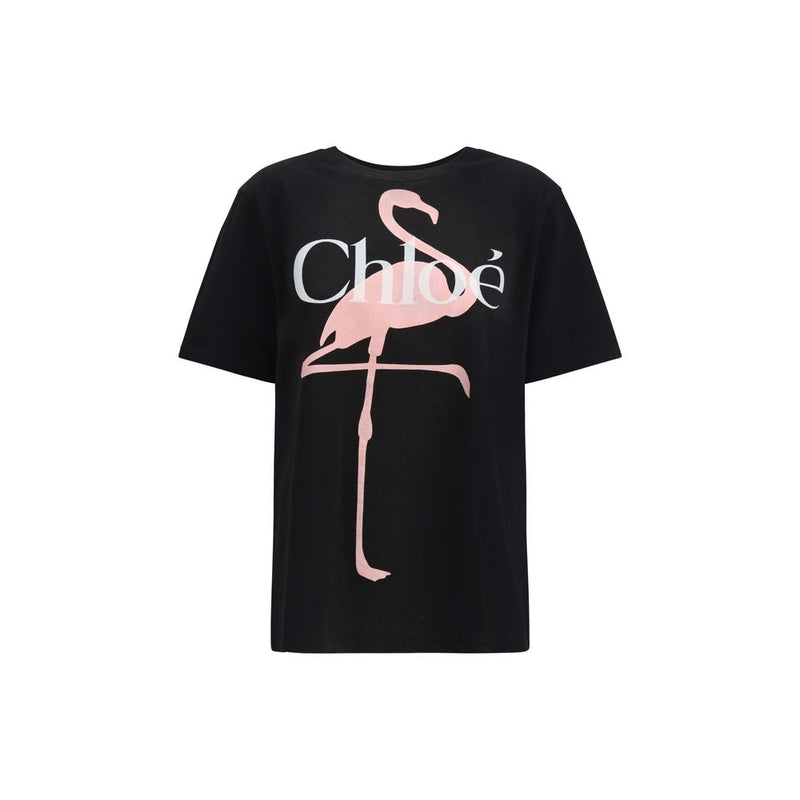 Chloé Black Cotton T-Shirt