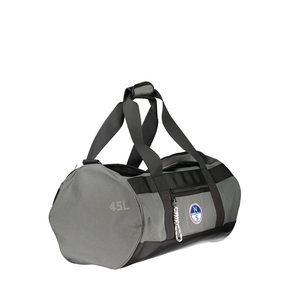 North Sails Grigio Polyester Men's Duffle Bag - ClickThatClicks 