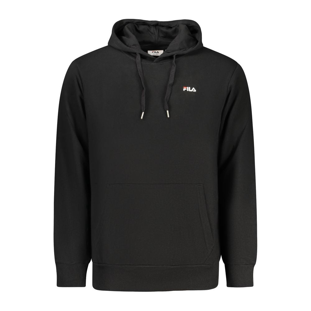Fila Black Cotton Men's Hoodie
