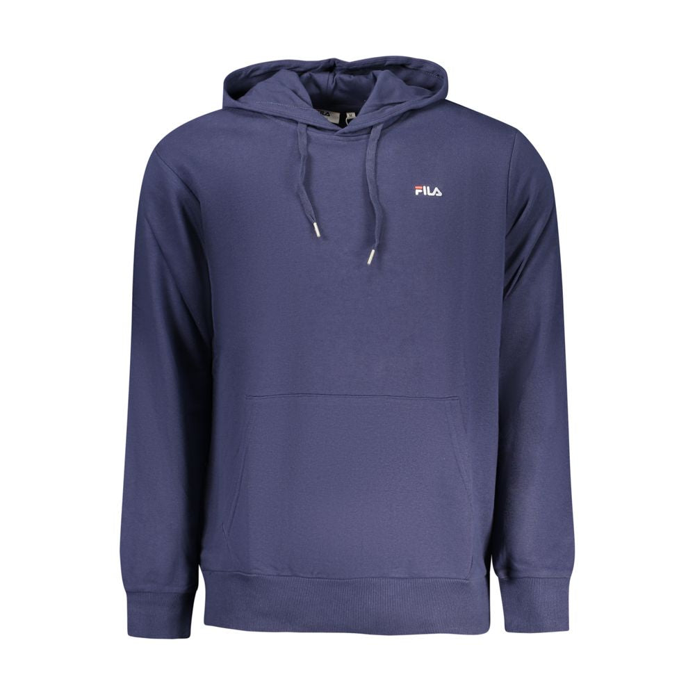 Fila Blue Cotton Men's Hoodie - ClickThatClicks 