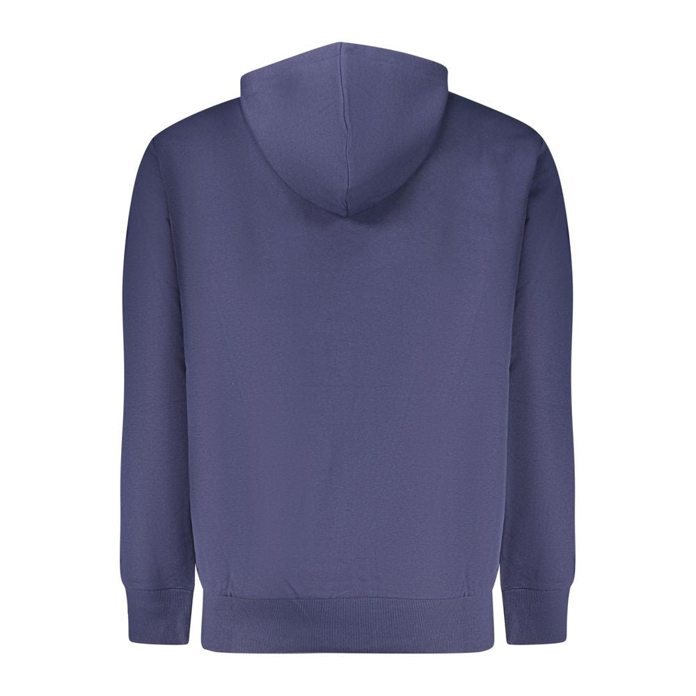 Fila Blue Cotton Men's Hoodie - ClickThatClicks 